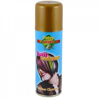 Gold Coloured Hairspray 175ml (Pk 1)