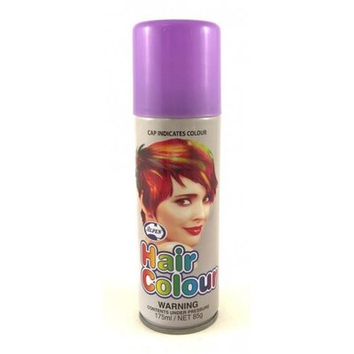 Purple Coloured Hairspray 175ml (Pk 1)