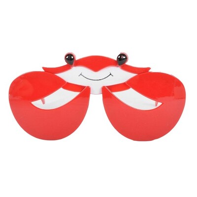 Flip Up Novelty Crab Glasses