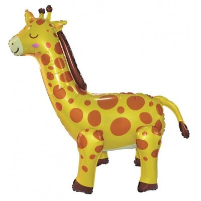 Standing Airz Giraffe Airfill Foil Balloon