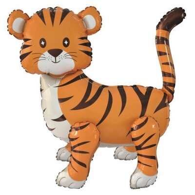 Standing Airz Tiger Airfill Foil Balloon