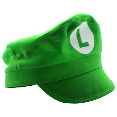 Adult Green Gamer Gaming Brothers Bros Hat