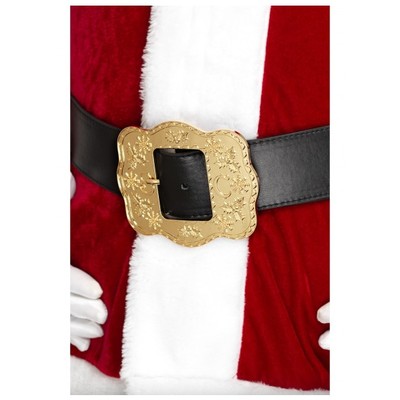 Christmas Deluxe Santa Belt with Buckle Pk 1