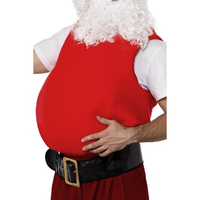 Adult Santa Belly Stuffer Costume (One Size) Pk 1