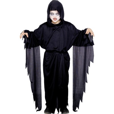 Halloween Screamer Ghost Robe Child Costume (Medium, 7-9 Years) Pk 1