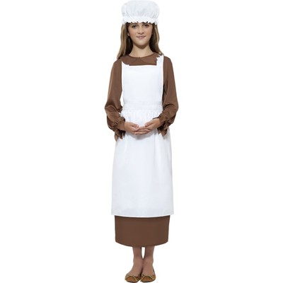 Victorian Girl Costume Set (Apron & Cap Only) Pk 1