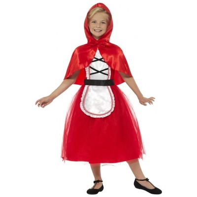 Child Deluxe Red Riding Hood Costume (Small, 4-6 Years)