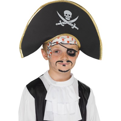 Child Pirate Captain Hat Pk 1