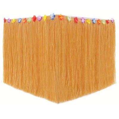Hawaiian Luau Plastic Table Skirt (268cm x 75cm)