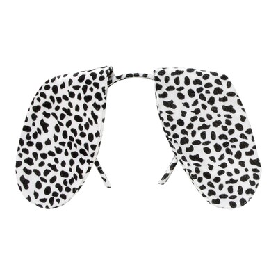 Dalmatian Dog Ears Headband | Long Spotted Animal Costume Ears