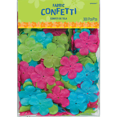 Hibiscus Flower Fabric Confetti (Approx. 300 Pieces)