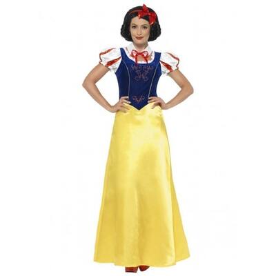 Adult Woman Princess Snow Costume (X Large, 20-22)
