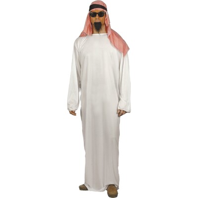 Adult Male Arab Sheikh Costume (Medium, 38-40)