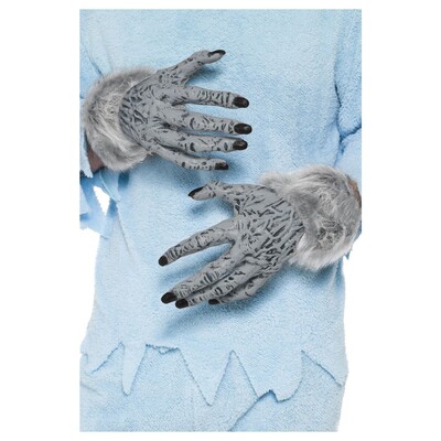 Halloween Werewolf Furry Hands Costume Gloves (1 Pair)