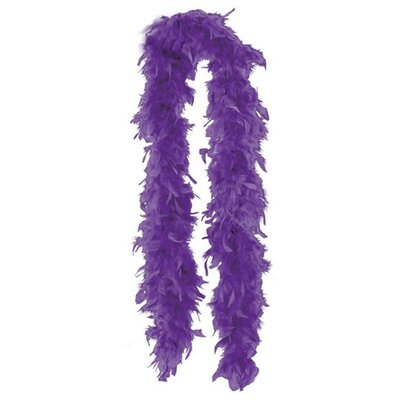 Purple Feather Boa (182cm)