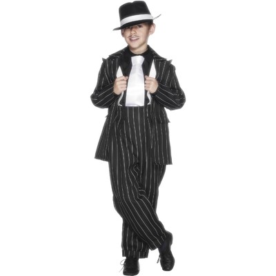 Zoot Suit Gangster Child Costume (Medium, 6-8 Years) Pk 1