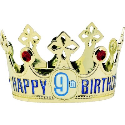 Child Customisable Age Happy Birthday Crown