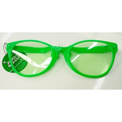 Jumbo Green Glasses Pk 1