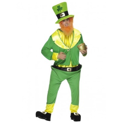 Adult St. Patrick's Day Leprechaun Costume (One Size)