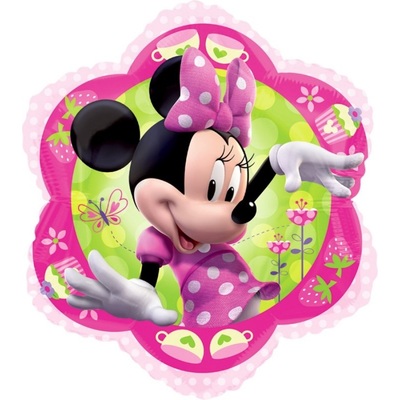 Minnie Mouse Flower Shaped Foil Balloon (35x38cm)