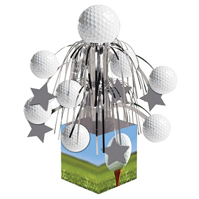 Golf Themed Cascade Table Centrepiece (31.75cm) Pk 1