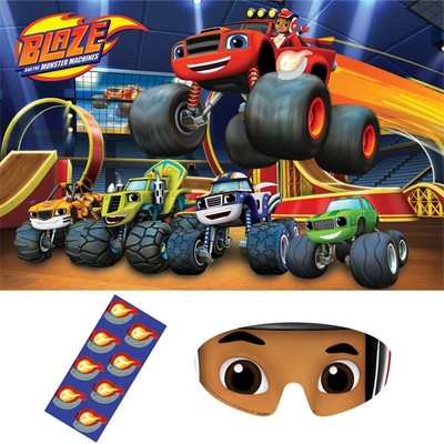 Blaze and the Monster Machines Pin the Flame Party Game Pk 1