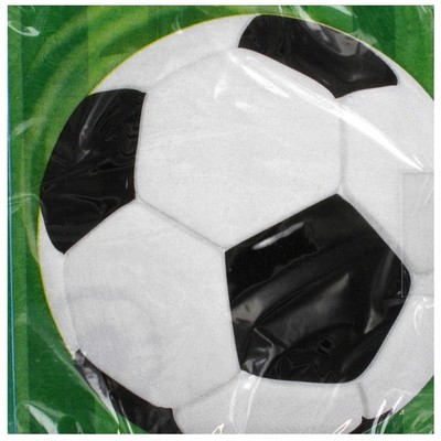 Soccer Party Napkins - Soccer Ball Pk16 