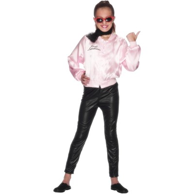 Grease Pink Ladies Jacket Child Costume (Large, 9-12 Yrs) Pk 1