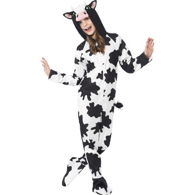 Cow One Piece Suit Child Costume (Large, 10-12 Years) Pk 1