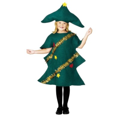 Child Christmas Tree Costume (Small, 4-6 Years)