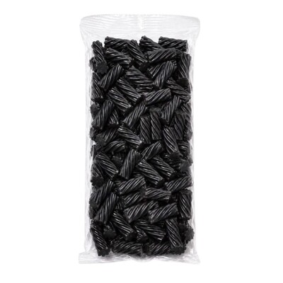 Darrell Lea Soft Black Liquorice Twists 875g | Classic Australian Liquorice