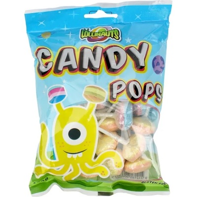 Lollinauts Candy Pop Lollipops 150g