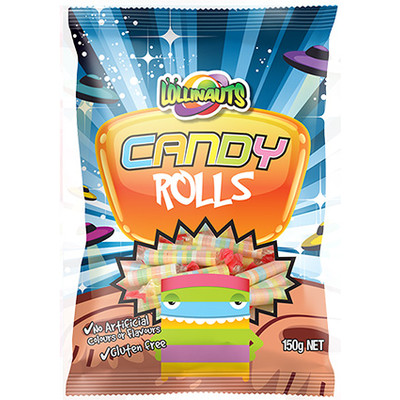 Candy Rolls / Fizzers 150g 