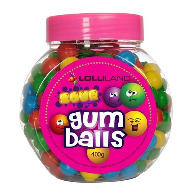 Sour Gum Ball Jar (400g)