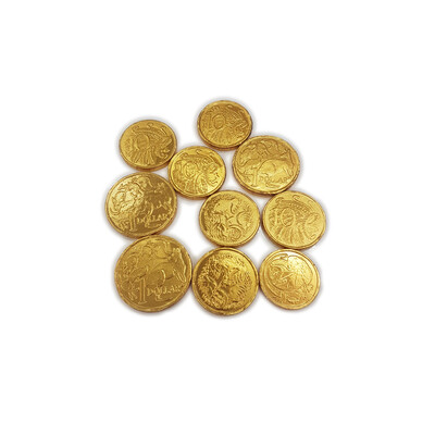 Chocolate Coins (75g - Approx. 10 Coins) Pk 1