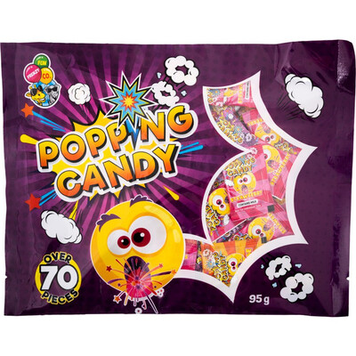 Assorted Flavours Popping Candy 95g (Pk 76)