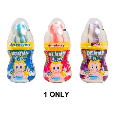 Assorted Dummy Dipper Lollipop & Powder Candy 32g (Pk 1)