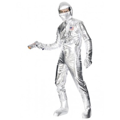 Adult Spaceman Astronaut Costume (Medium, 38-40)