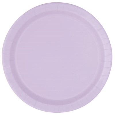 Lavender 9in. Paper Plates Pk 16