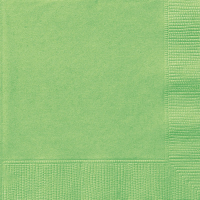 Lime Green Lunch Napkins Pk 20 