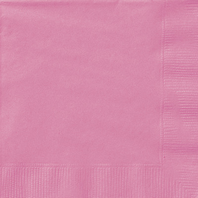 Hot Pink Lunch Napkins Pk 20 