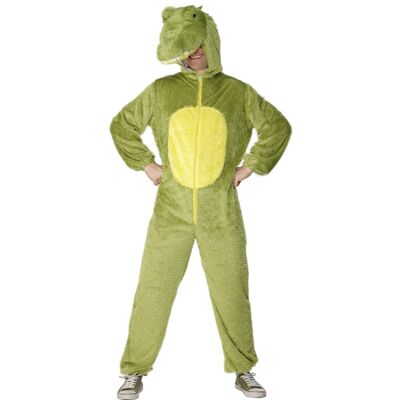 Adult Crocodile One Piece Suit Costume (Large, 42-44in) Pk 1