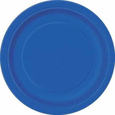 Royal Blue 9in. Paper Plates Pk 16
