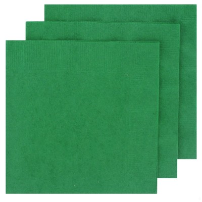 Emerald Green Party Napkins - Cocktail 2 Ply Pk20 