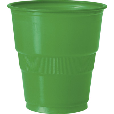 Emerald Green Plastic Cups (9oz / 270ml) Pk 12
