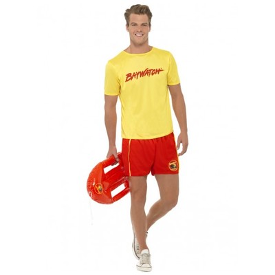 Adult Baywatch Lifeguard Costume (Medium, 38-40)