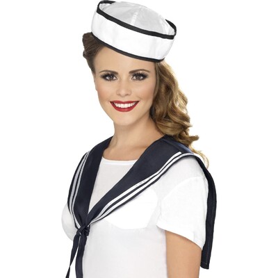 Adult Sailor Costume Kit (Hat and Scarf) Pk 1