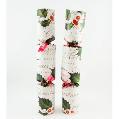 White Background Holly 10in. Bon Bons Pk 50