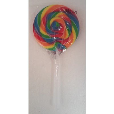 Rainbow Swirl Mega Lollipop (85g) Pk 1