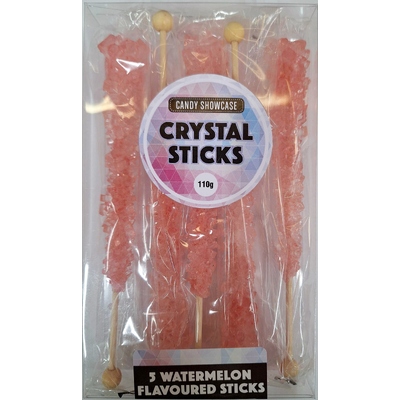 Baby Pink Watermelon Flavour Crystal Sticks 110g (5 pieces)